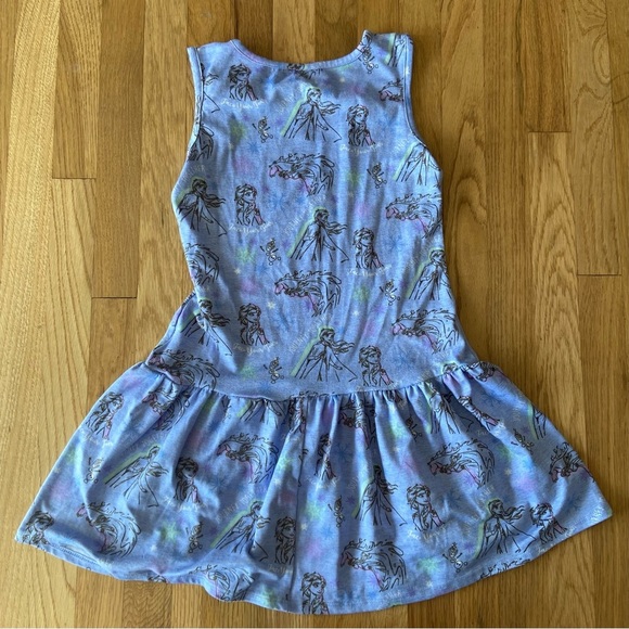 Disney Frozen II Elsa and Anna Dress Size M (7/8) - Picture 3 of 4